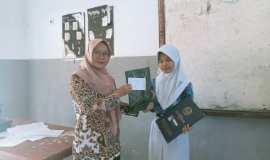 Najwa Azzahra Amalia Siswi Kelas 7 C SMPN2 Gebang Rahi Prestasi
