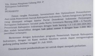 Ada Apa, Setelah Gedung Pers, Kini Giliran Surat Pengosongan ke Gedung PDIP, Sirajudin: Jika Demi Keadilan, Jangan Tebang Pilih!,