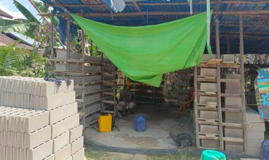 Begini Proses Pembuatan Bata di Sekayam, Sanggau, Kalimantan Barat