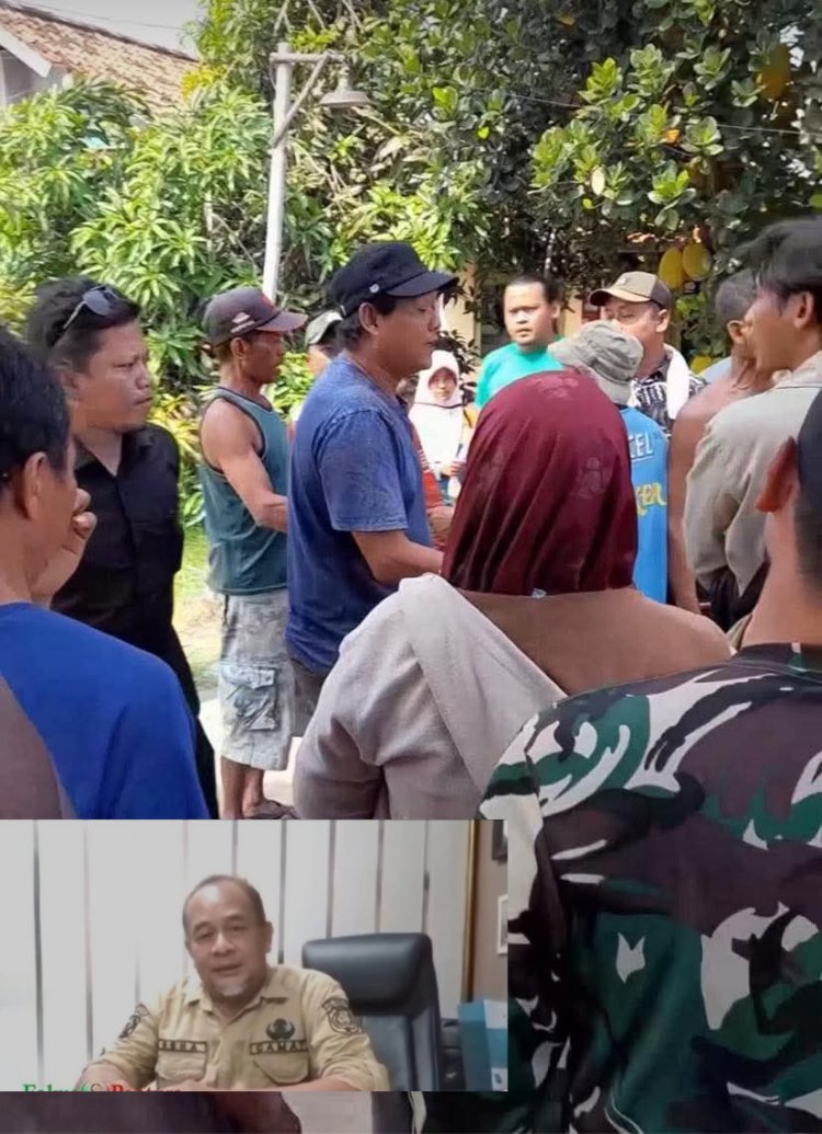 Camat Karangampel : Soal Warga Pringgacala Terkait Demo hingga Hadang Truk Pengangkut Tanah