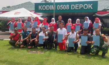 Tumbangkan Sejawat di Final, Koramil Sukmajaya Keluar Sebagai Juara