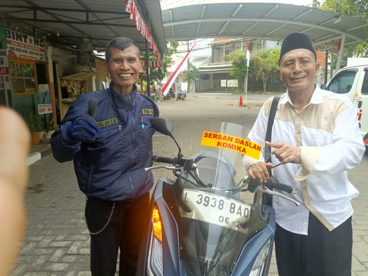 Bersama Komika Sertu Daslan di Surabaya