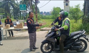 BPPKB Banten DPC Kota Bogor Gelar Jumat Berkah, Bagikan Makan Siang Gratis