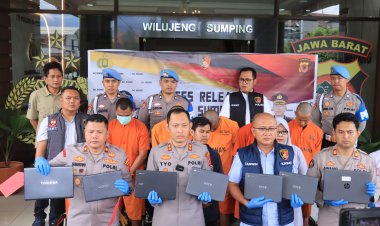 Polisi Bekuk Komplotan Pembobol Sekolah di Sumedang, Lima Pelaku dan Satu Penadah Ditangkap