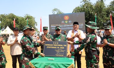 Sinergi TNI dan Pemkab Bogor, Serbuan Teritorial 2025 Resmi Ditutup di Desa Bojong Koneng