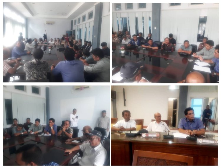 Masa Kenagarian Harau Usai Geruduk ke Pengadilan Negeri Tanjung Pati, Berbondong ke DPRD Kab.50 Kota Sampaikan Apresiasi