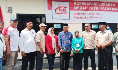 PLT Camat Palmerah Meresmikan Koperasi Merah Putih di Kelurahan Palmerah