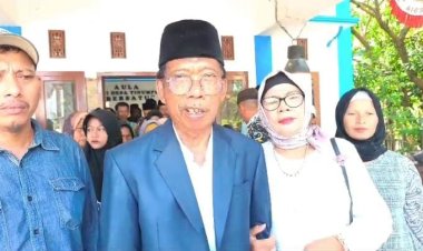 Ingin Membangun Desa Tinumpuk, H. Wiyadi Di Kawal Ratusan Simpatisan