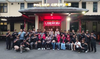 Kepolisian Luncurkan Program Ibu Memanggil, Kapolsek Cipayung Undang Laskar Sangidu Putih Untuk Bersinergi