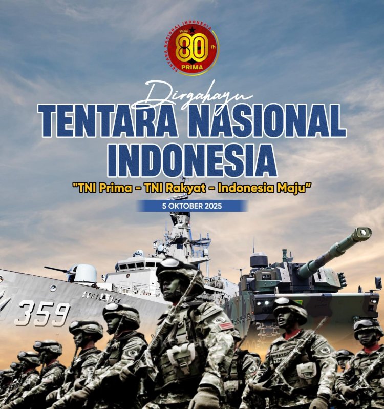 Alex A. Putra: HUT ke-80 TNI Jadi Momentum Pembaruan dan Profesionalitas