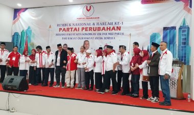 Rembuk Nasional dan Perayaan HUT Pertama Partai Perubahan: Muhammad Ghufron Nahkoda Baru, Kokohkan Komitmen Kerakyatan