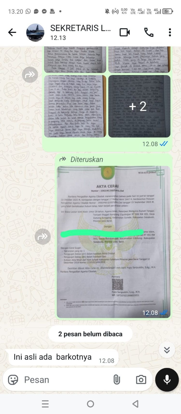 Siapa Pelaku Pemalsuan Dan Siapa Memakai Dokumen Hasil Proses Palsu?