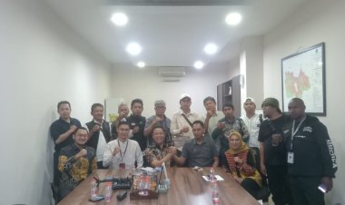 Audiensi PWRI Bogor Raya Dengan BPN Cibinong Bahas Sinergitas Pelayanan Publik
