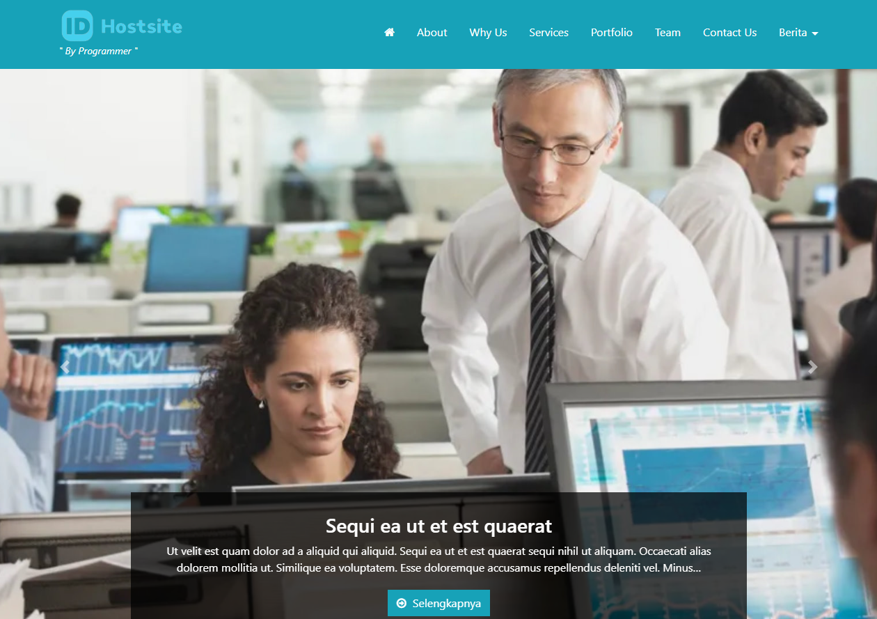 Source Code Company Profile Berbasis Web | Sistem Aplikasi Company Profile Berbasis Web