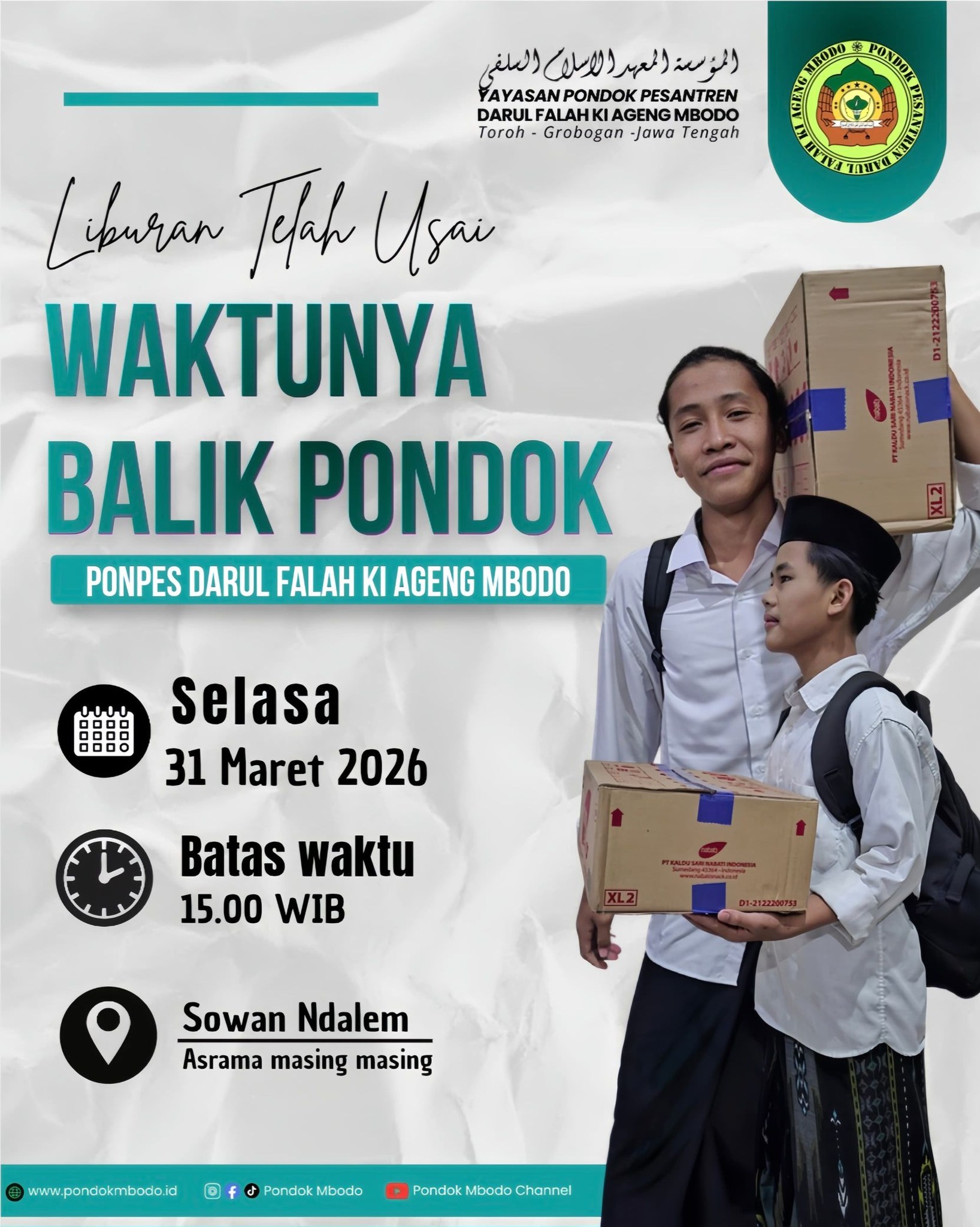 Balik Pondok 2026