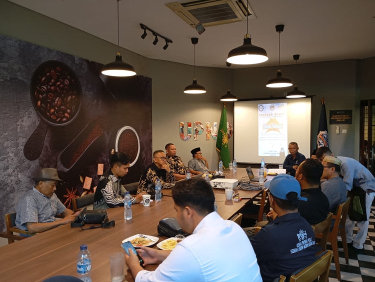 Acara Halal Bihalal dan Diskusi F-BUMINU SARBUMUSI Berlangsung  Khidmat