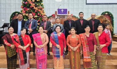 Natal Punguan Parsahutaon Dosroha Kandang Roda Berjalan Hikmat, Idem Hutasoit: Parsahutaon Harus Semakin Erat dan Kokoh