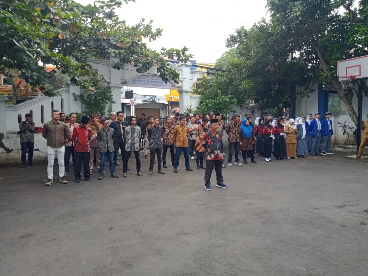 Perdana, PWI Kabupaten Cianjur Gelar Upacara Peringatan Hari Pers Nasional