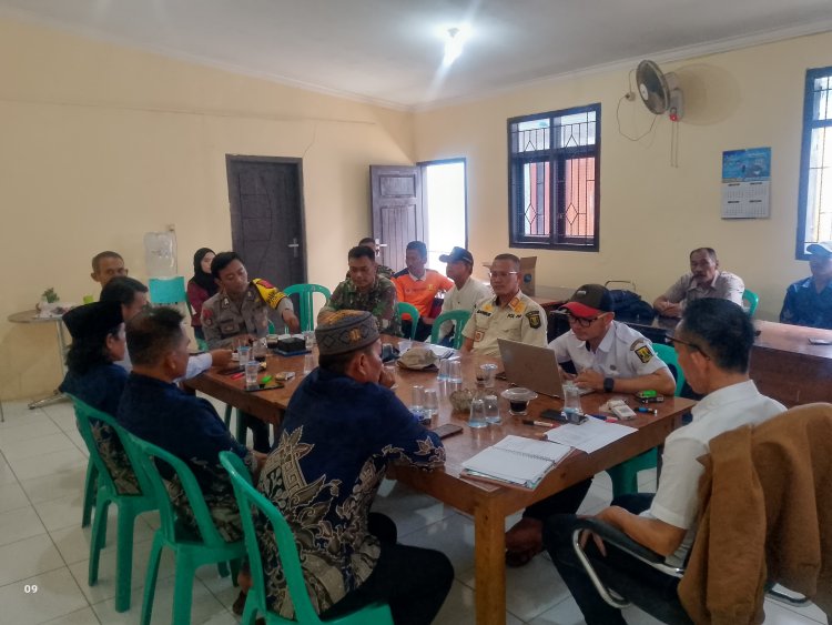 Kepala Desa Jayanti Nandang S.Ag. melakukan Rapat koordinasi dengan beberapa elemen masyarakat dan Stackholder yang lain,