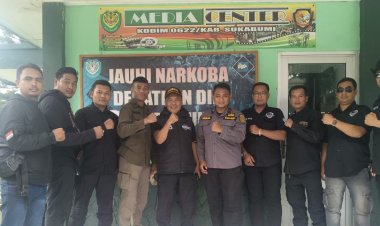 Pendim 0622/Kab Sukabumi Gelar Pertemuan dengan Awak Media Rilis Berita