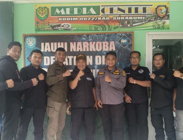 Pendim 0622/Kab Sukabumi Gelar Pertemuan dengan Awak Media Rilis Berita