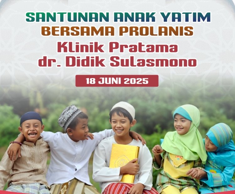 Prolanis KDS Santuni 20 Anak Yatim di Bulan Muharam, Sinergi Pasien dan Klinik Wujudkan Kepedulian