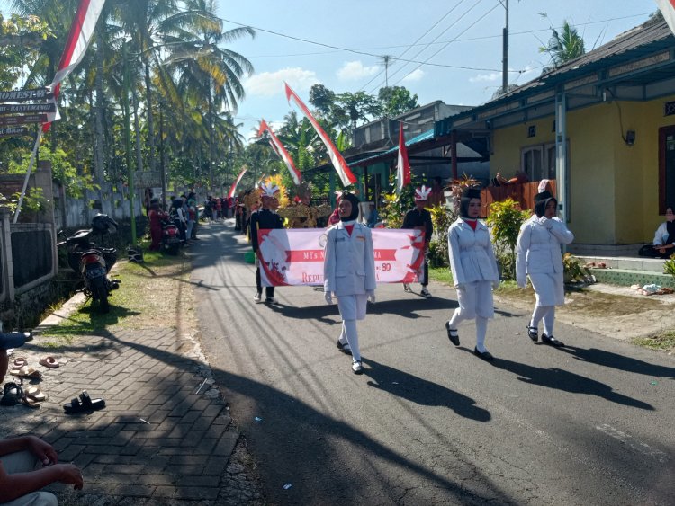 Kelurahan Gombengsari Beserta Warga Kompak Mengadakan Karnawal di Hari HUT RI ke-80