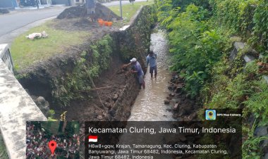 Cegah Terjadinya, Longsor Dinding Badan Sungai