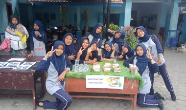 SMPN 5 Banyuwangi Gelar Bazar Bertema Generasi Sehat dan Bugar