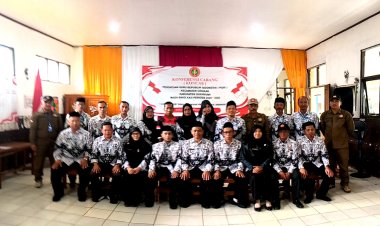 Juliyus Jose Rijal, S.Pd Terpilih sebagai Ketua PGRI Kecamatan Cikakak Periode 2025–26