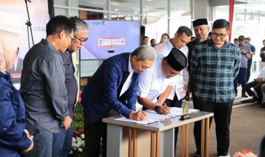 Bupati Bogor, Tandatangani Kerjasama Pengelolaan TPAS Galuga Menuju PSEL