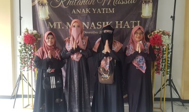 MT Manasik Hati Gelar Khitanan Massal Gratis untuk Anak Yatim di Masjid Besar Arrahman