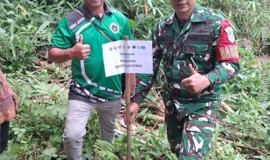 Apresiasi Kegiatan Penghijauan di Desa Sukatani, Kabupaten Sukabumi