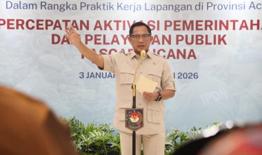 Mendagri Minta Praja IPDN Terapkan Ilmu Pemerintahan Selama Bantu Daerah Bencana