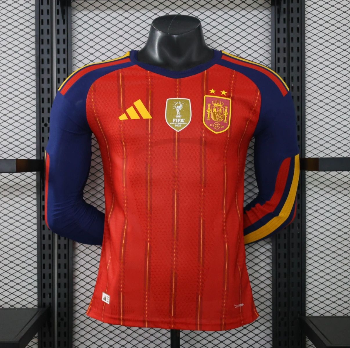 Spain 2 Star long Sleeve w patch