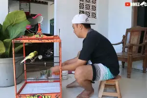 LAKUKAN TIAP PAGI‼️TUTORIAL MELATIH MENTAL KENARI JADI JUARA GACOR