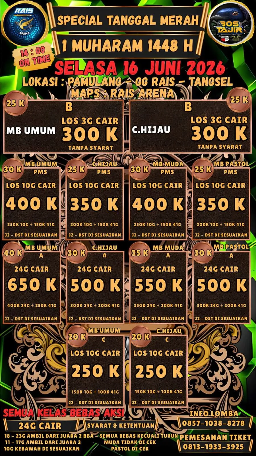 SPECIAL TANGGAL MERAH – 1 MUHARAM 1448 H