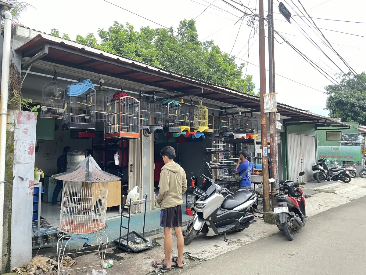 Kios Burung DR Arena