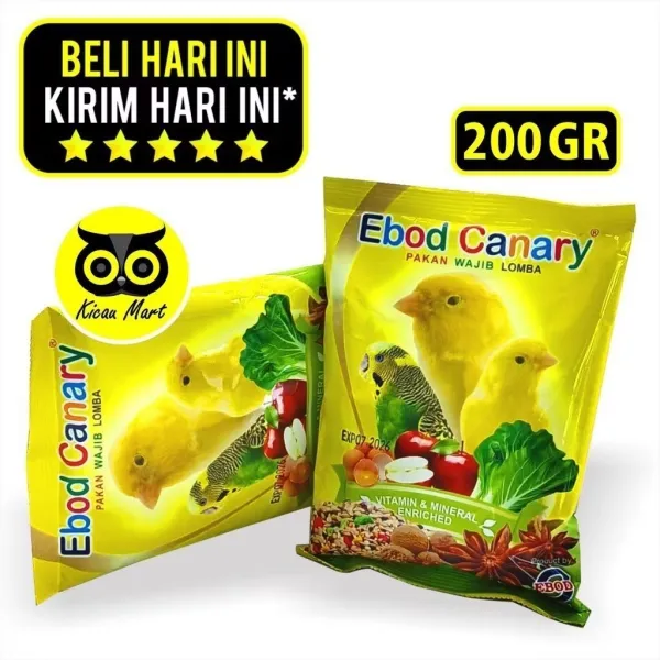Mart Ebod Canary Pakan Burung Kenari 200g