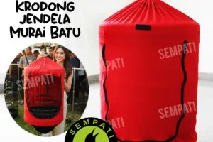 Cek Sempati Kerodong Murai Batu Velcro Praktis Anti Stress