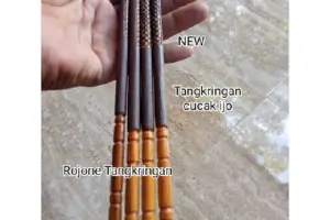 Tangkringan Cucak Ijo Premium Kayu Jati 2Pcs