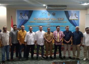 Kabid PIP Diskominfo Sumut Membuka Resmi Uji Kompetensi Wartawan Angkatan 44 – 45