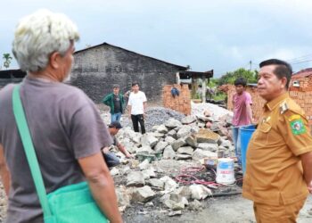 Pembangunan 7 Rumah Korban Kebakaran, Dibantu Bupati Simalungun