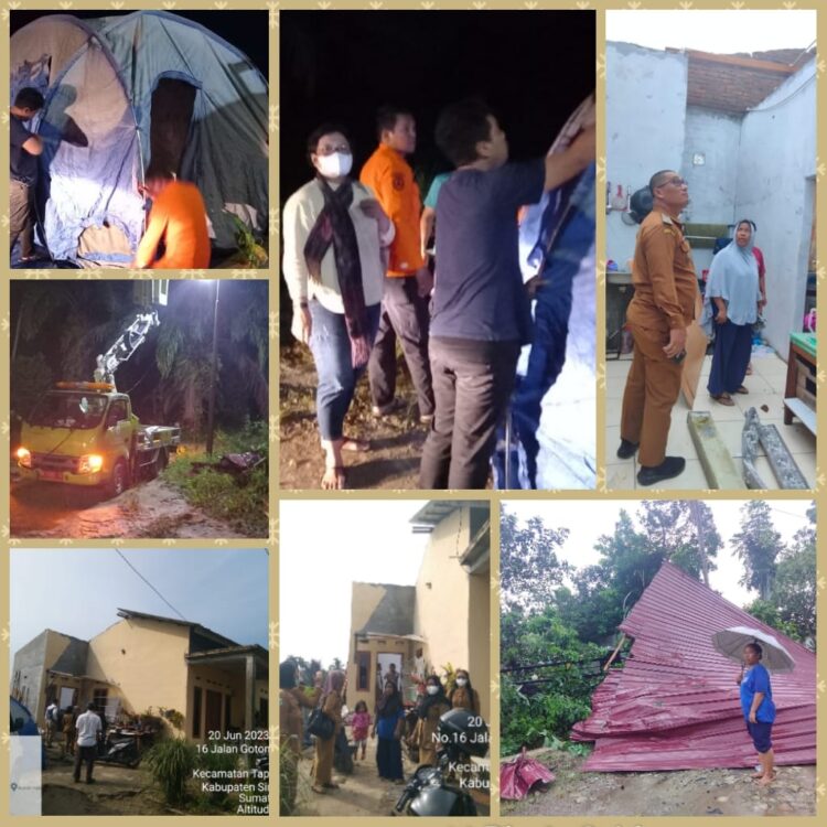 Pemko Pematang Siantar Siapkan Bantuan bagi Korban Puting Beliung di Tambun Nabolon