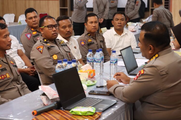 Tim Irwasum Polri Klarifikasi dan Monitor Pengendalian Mutu Pengawasan Intern di Polres Simalungun