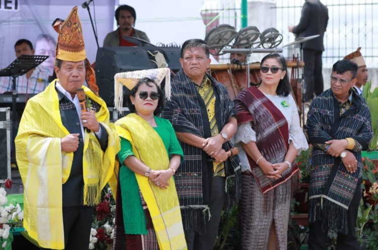 Bupati Simalungun Menghadiri Pesta Pembangunan GKPS Simarjarunjung Marubun Panei