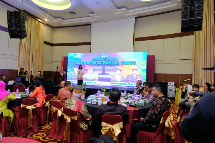 Acara Pisah Sambut Danrem 022/PT Dihadiri Wali Kota dan Unsur Forkopimda