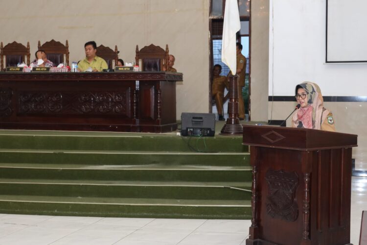 Rapat Ranperda P-APBD 2023, Wali Kota Pematang Siantar Beri Nota Jawaban Wali Kota atas Pemandangan Umum Fraksi