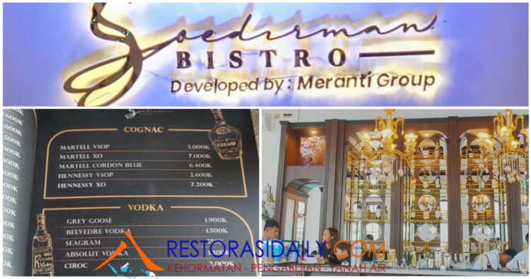 Saat Peresmian Undang Anak Yatim dan Diiringi Pembacaan Al-Qur’an, Soedirman Bistro Diduga Jual Minuman Beralkohol 40 %
