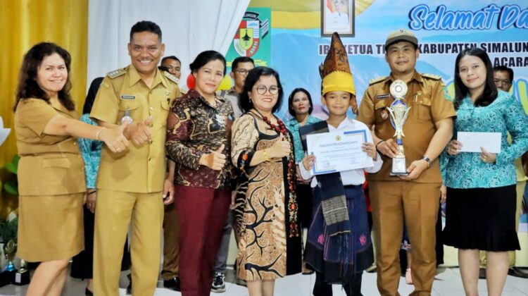 Bunda PAUD Simalungun Hadiri Pengukuhan Bunda PAUD Nagori dan Kelurahan se-Kecamatan Jorlang Hataran